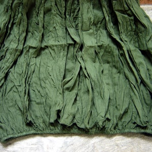 Summer Ruffles Dress Olive image 4