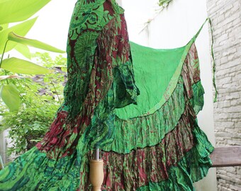 Ariel on Earth Ruffle Wrap Skirt - G0517-04