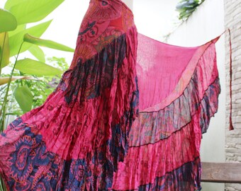Ariel on Earth Ruffle Wrap Skirt - P0517-02