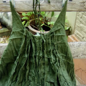 Summer Ruffles Dress Olive image 3