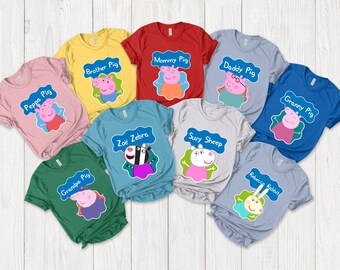 Daddy Pig Shirt Etsy Canada