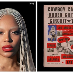 ビヨンセ ツアー グラフィック T シャツ | カウボーイ・カーター BeyHive ギフト | インスピレーションあふれる音楽アート T シャツ | 神聖な愛とハーモニー