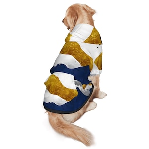 Large Dog Hoodie Pet Clothes Custom Dog Clothes Personalized Pet Apparel Handmade Dog Sweater Hoodie Coat  Made to Order