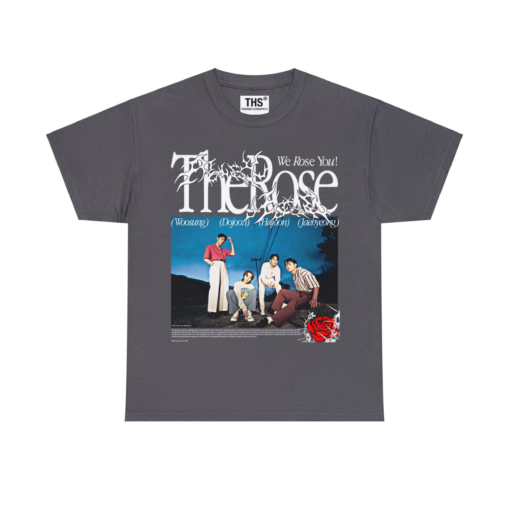 The Rose Y2K Mockup Sublimation PNG print-ready Design Digital Screen Print File  Graphic T Shirt for Fans