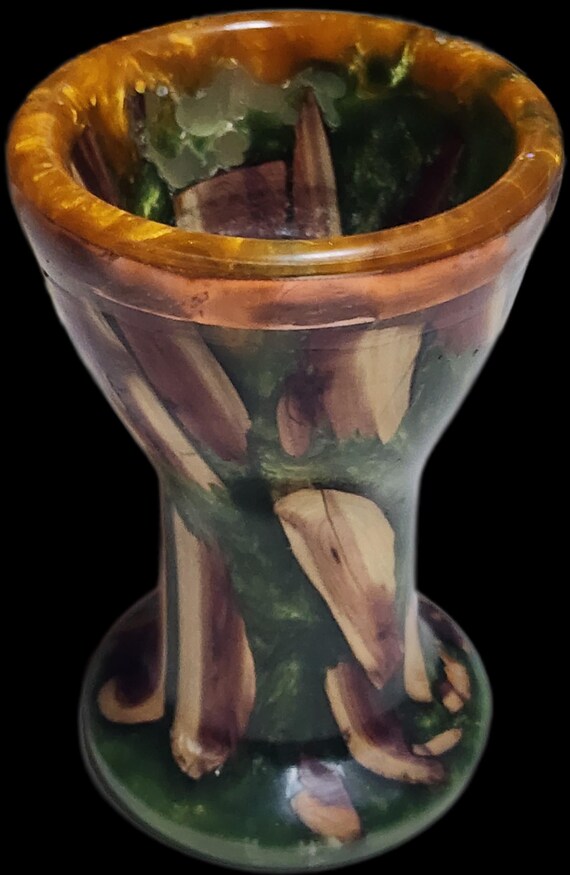 Indiana Jones grail style cedar and resin with copper inlay