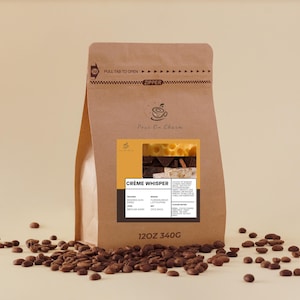 Medium-Dark Roast Blend Coffee Beans with Cocoa Nougat Notes Smooth Sweet Coffee for Latte Americano Brazil,Ethiopian Arabic Coffee Blend