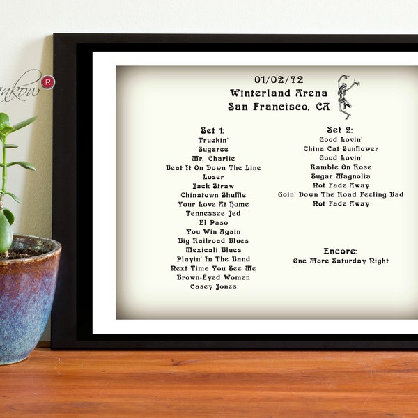 Dead and Company Etsy