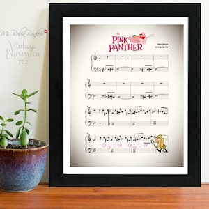 The Pink Panther Theme Song Music Sheet, Print