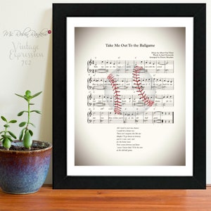 Take Me Out to the Ball Game, Music Sheet, Print