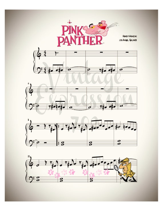 The Pink Panther Theme Music 