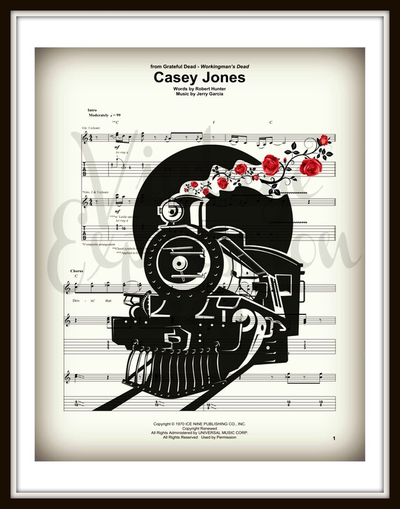グレートフルデッドCasey Jones Listen to Casey Jones - Grateful
