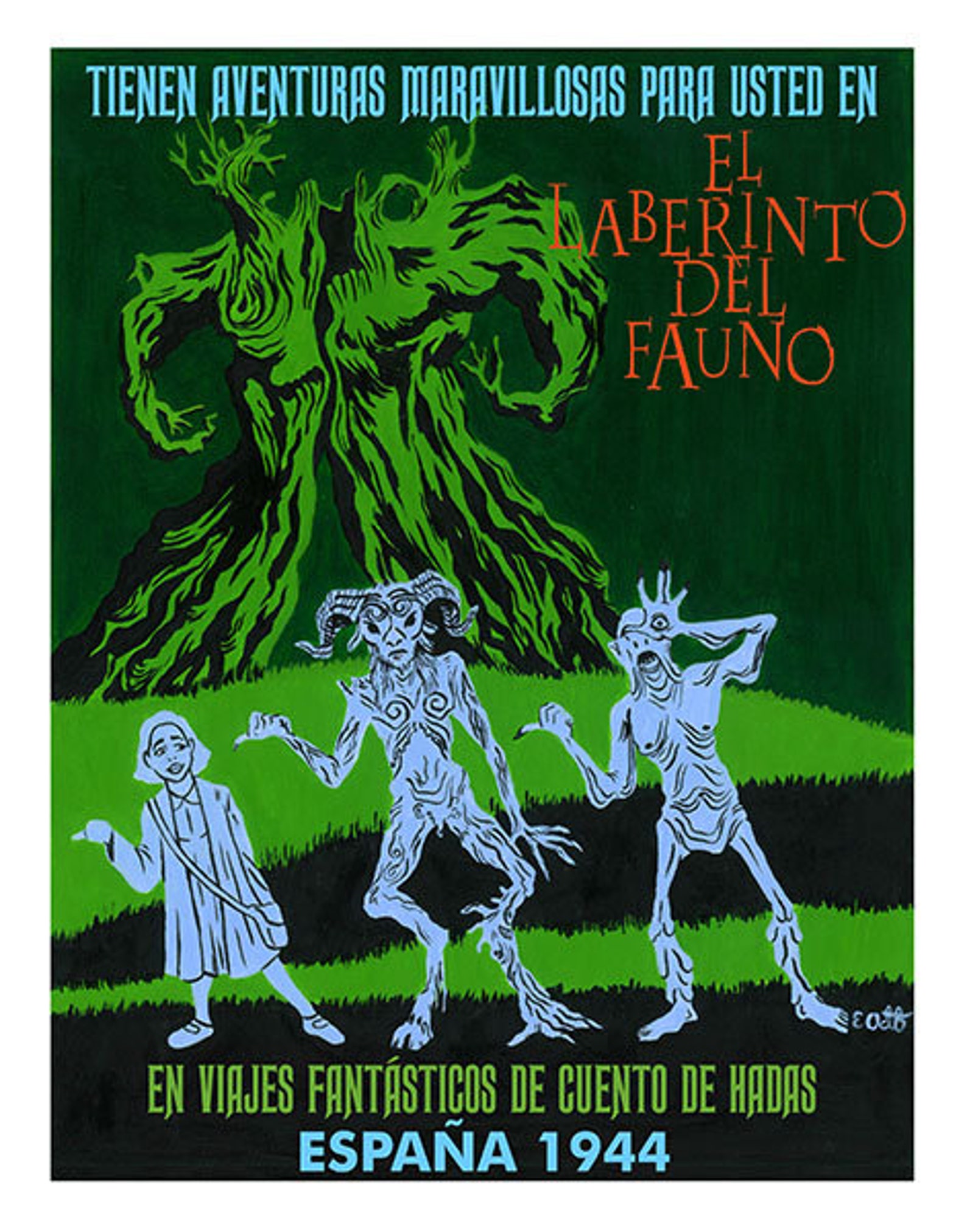 SPANISH Haunted Mansion / Pan's Labyrinth El Laberinto Etsy