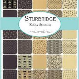Moda Fabric Multiple Precuts - Sturbridge by Kathy Schmitz - 10&quot; squares - Quilting Fabric - Cotton & Precut - OUT OF PRINT