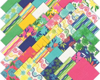 Moda Fabrics Charm Pack and/or Jelly Roll - Good Karma by Stephanie Ryan - Quilting Fabric Cotton & Precut - OUT OF PRINT original packaging