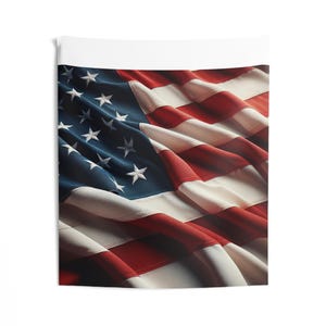 American Flag Tapestry: Patriotic Wall Hanging, Celebration Decor