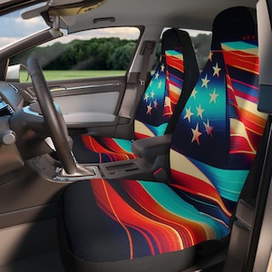 American Flag Car Seat Covers: Patriotic Auto Accessories