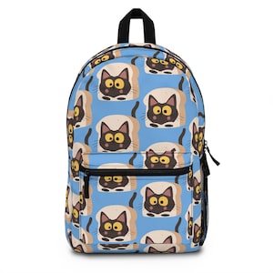 Brotkatzen Rucksack: Verspielter Schulrucksack