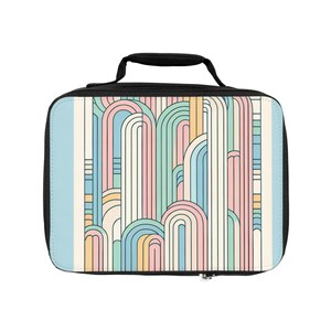 Stylish Fun Lunch Bag | Insulated Meal Carrier, Reusable Tote, Picnic Necessity, Back-to-School Essential, Eco-Friendly Gift