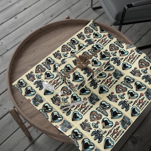 Vibrant Gift Wrapping Paper: Glossy or Matte Fine Art Designs