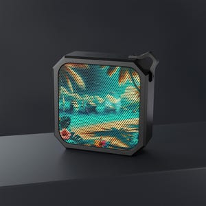 Vibrant Outdoor Bluetooth Speaker - Portable Beach Audio