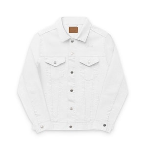 Embroidered Denim Jacket: Unisex Streetwear Fashion
