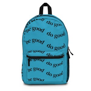 Positive Message Backpack | Everyday Use, School, Travel, Inspirational, Eco-Friendly
