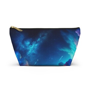 Cosmic Accessory Pouch: Galaxy Celestial Design, Travel Organizer