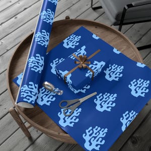 Coral Reef Gift Wrap: Eco-Friendly Paper for Birthdays, Weddings