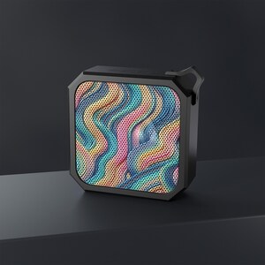 Vibrant Outdoor Bluetooth Speaker, Portable Wireless Speaker, Travel Speaker, Colorful Speaker for Camping, Music Lover Gift