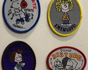 Peanuts Snoopy Embroidered patches **Sew On ONLY
