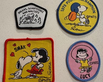 Peanuts Snoopy Embroidered patches **Sew On ONLY