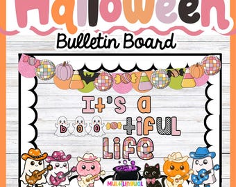 Kit de tablón de anuncios de Halloween/ Bilingüe español e inglés/Tema Swiftie de Showghouls