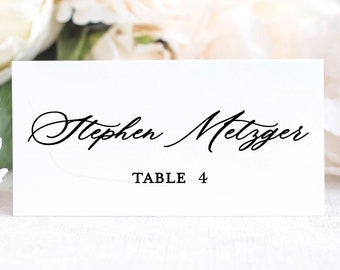 Wedding place cards | personalized name cards | Table name cards | Tent card | Place cards wedding  |  meal icons  | Seating cards