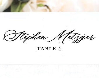 Wedding place cards | personalized name cards | Table name cards | Tent card | Place cards wedding  |  meal icons  | Seating cards