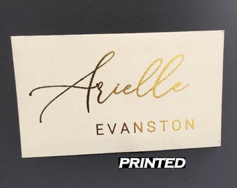 Wedding Place Cards | Place Cards Wedding Name Cards | Escort Cards | Gold Place cards | Gold Foil place cards | Placecards