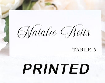 Wedding place cards | personalized name cards | Table name cards | Tent card | Place cards wedding  |  meal icons  | Seating cards