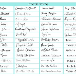 Coastal Wedding Shell Place Cards | Beach Name Cards, Gold Foil Accents afbeelding 5