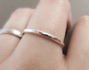 Simple Ring, sterling silver stacking ring, minimalist stackable rings