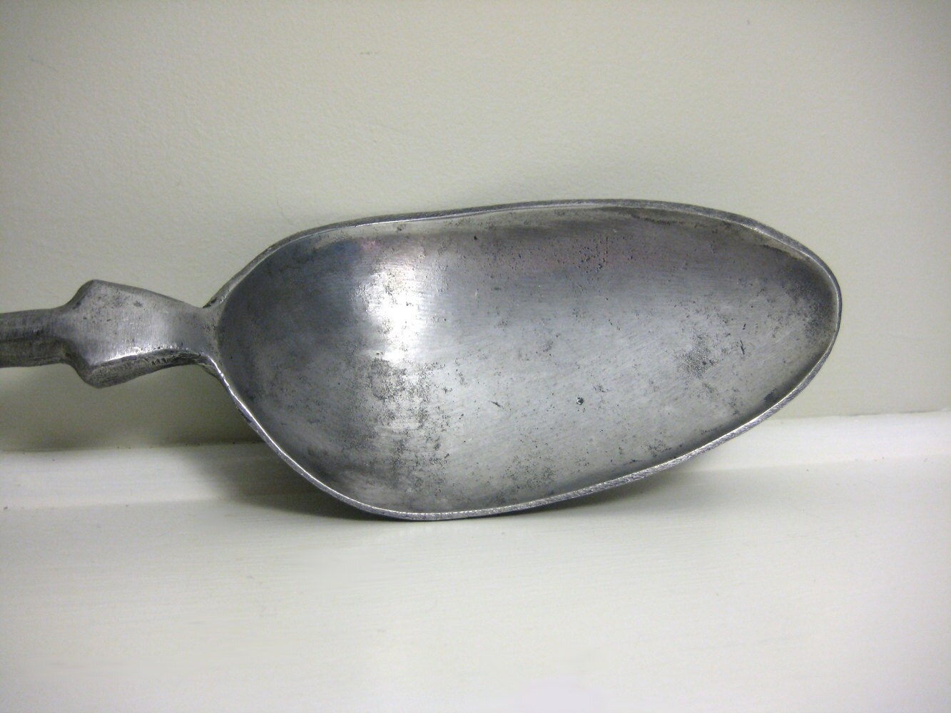 Vintage Large Spoon Wall Decor Pewter Metal Silverware Etsy