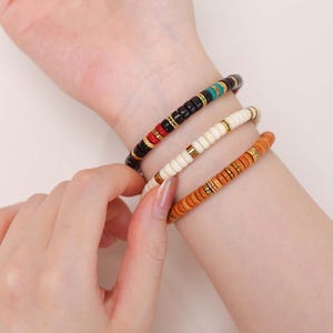 White Bodhi Seed Mala Bracelet: Buddhist Prayer Beads, Zen Jewelry
