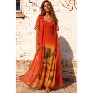 midi dress and duster set The Bodycon Dress & Duster Set