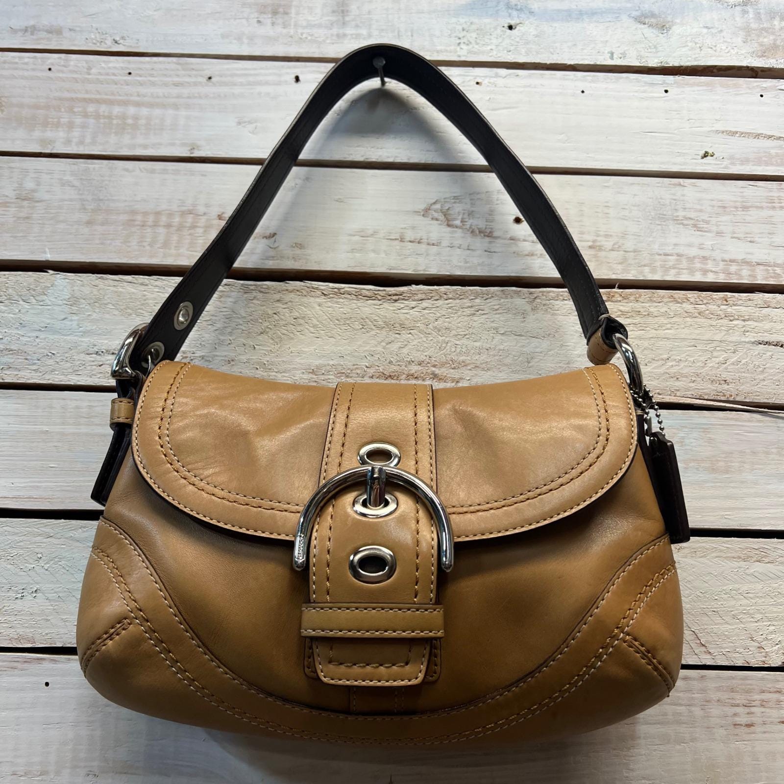 コーチ　ソーホー　シグネチャー　ホーボーバッグ　COACH Coach soho bag - Etsy 日本