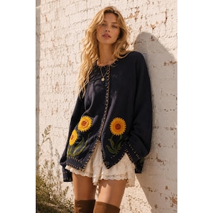 navy blue dress with yellow cardigan Yellow Cardigan Mustard And Navy Blue Dress Mustard Yellow Honey Cropped  Cardigan For Dresses 4XL