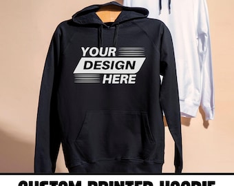 Custom Logo Hoodie: Personalized Business Sweatshirt, Front & Back Print