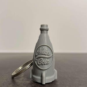 Handcrafted Fallout-Inspired Nuka Cola Bottle Keychain