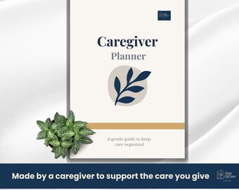 Caregiver Health Planner Printable | Medical Log, Symptom & Medication Tracker | Appointment Notes | Instant Download