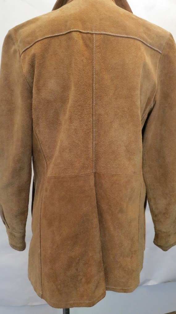 70's Vintage Buck Suede Arsa California Jacket si… - image 3