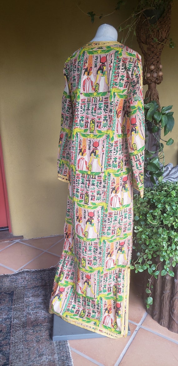 Vintage 60's/70's Made in Egypt Caftan Dead Stock… - image 8