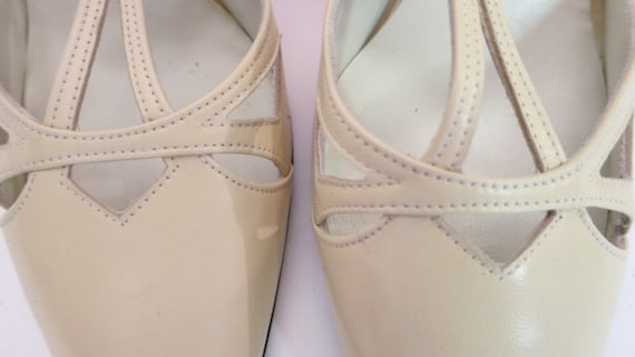Vintage Charles Jourdan High Heel Mary Janes, 7 1/