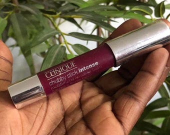 Clinique Chubby Stick Intense 08 Grandest Grape Lip Color Balm Full Size